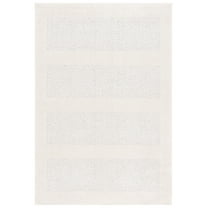 SAFAVIEH Melody Pierce Modern Area Rug, Ivory/Grey, 5' x 8'