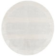thumbnail image 1 of SAFAVIEH Melody Pierce Striped Polyester Area Rug, Ivory/Grey, 4' x 4' Round, 1 of 11