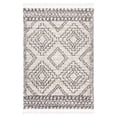 thumbnail image 1 of SAFAVIEH Melrose Coleman Overdyed Geometric Shag Area Rug, Ivory/Grey, 9' x 12', 1 of 2