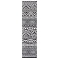 thumbnail image 1 of SAFAVIEH Mercer Janey Geometric Runner Rug, Ivory/Charcoal, 2' x 8', 1 of 11
