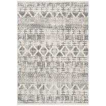 SAFAVIEH Mercer Katherina Distressed Runner Rug, Ivory/Grey, 2' x 8'