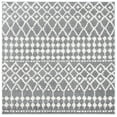 thumbnail image 1 of SAFAVIEH Mercer Phoebe Geometric Area Rug, Grey/Cream, 6'7" x 6'7" Square, 1 of 7