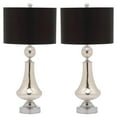 thumbnail image 1 of SAFAVIEH Mercury 25.5 in. H Crackle Glass Table Lamp, Ivory/Silver, Set of 2, 1 of 6