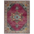thumbnail image 1 of SAFAVIEH Merlot Collection MER108R Fuchsia / Multi Rug, 1 of 9