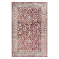 thumbnail image 1 of SAFAVIEH Merlot Pinwheel Floral Area Rug, Red/Multi, 5'1" x 7'6", 1 of 4