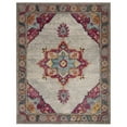 thumbnail image 1 of SAFAVIEH Merlot Rosamund Floral Area Rug, Cream/Multi, 6'7" x 6'7" Round, 1 of 10