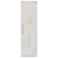 thumbnail image 1 of SAFAVIEH Metro Abraham Geometric Runner Rug, Ivory/Light Blue, 2'3" x 8', 1 of 10