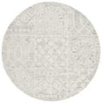 thumbnail image 1 of SAFAVIEH Metro Adair Medallion Area Rug, Silver/Ivory, 6' x 6' Round, 1 of 8