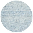 thumbnail image 1 of SAFAVIEH Metro Aditi Medallion Area Rug, Blue/Ivory, 4' x 4' Round, 1 of 11