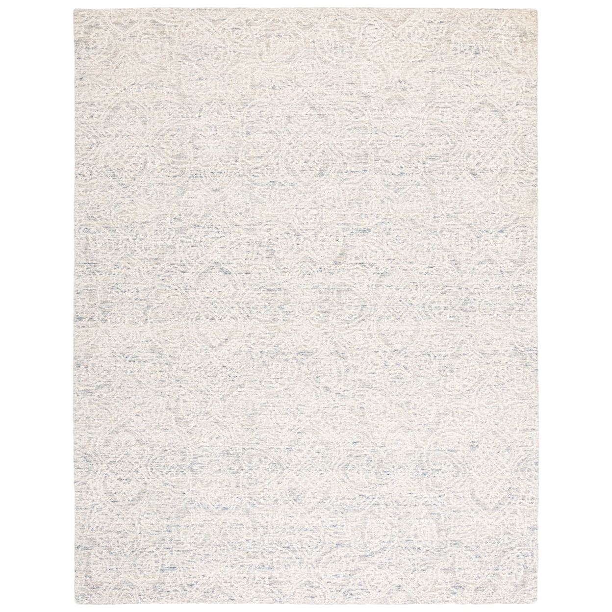 SAFAVIEH Metro Aditi Medallion Area Rug, Light Blue/Ivory, 3' x 5'