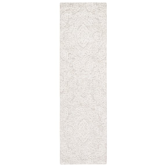 SAFAVIEH Metro Aditi Medallion Runner Rug, Natural/Ivory, 2'3" x 20'