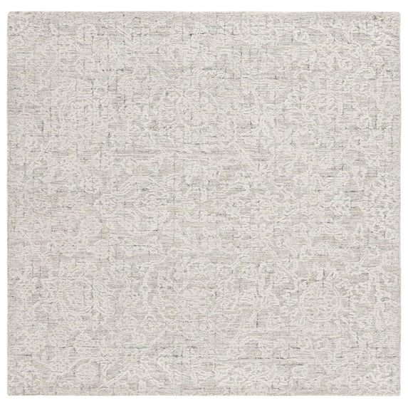 SAFAVIEH Metro Aideen Distressed Area Rug, Beige/Ivory, 6' x 6' Square