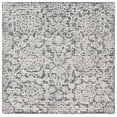 thumbnail image 1 of SAFAVIEH Metro Aideen Distressed Area Rug, Black/Ivory, 6' x 6' Square, 1 of 8