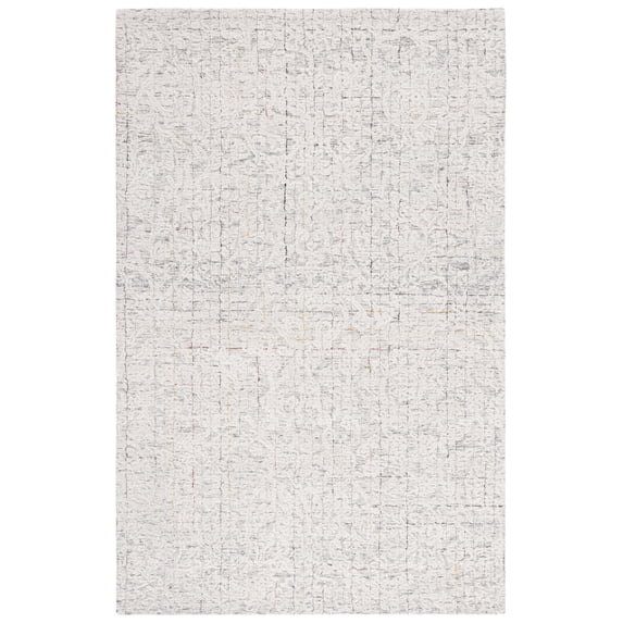 SAFAVIEH Metro Aideen Distressed Area Rug, Grey/Ivory, 5' x 8'