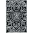 thumbnail image 1 of SAFAVIEH Metro Alaois Medallion Area Rug, Black/Ivory, 5' x 8', 1 of 8