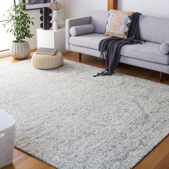 Safavieh Metro Alaois Medallion Area Rug, Dark Gray/Ivory, 8' x 10'