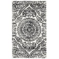 thumbnail image 1 of SAFAVIEH Metro Alaois Medallion Area Rug, Ivory/Black, 3' x 5', 1 of 8