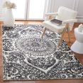 thumbnail image 1 of Safavieh Metro Alaois Medallion Area Rug, Ivory/Black, 5' x 8', 1 of 11