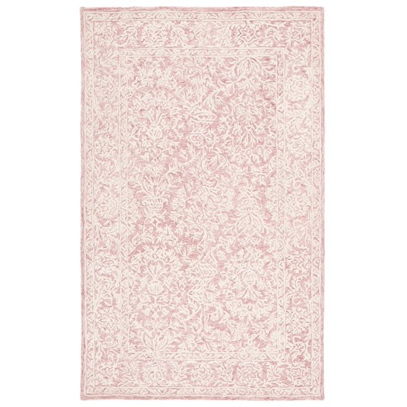 SAFAVIEH Metro Amias Medallion Area Rug, Pink/Ivory, 3' x 5'