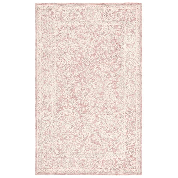 SAFAVIEH Metro Amias Medallion Area Rug, Pink/Ivory, 8' x 10'