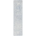 thumbnail image 1 of SAFAVIEH Metro Amias Medallion Runner Rug, Blue/Ivory, 2'3" x 9', 1 of 8