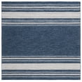 thumbnail image 1 of SAFAVIEH Metro Angela Striped Area Rug, Blue/Ivory, 6' x 6' Square, 1 of 8