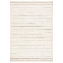 SAFAVIEH Metro Anrai Geometric Area Rug, Ivory/Brown, 8' x 10'
