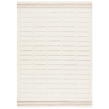 SAFAVIEH Metro Anrai Geometric Area Rug, Ivory/Brown, 8' x 10'