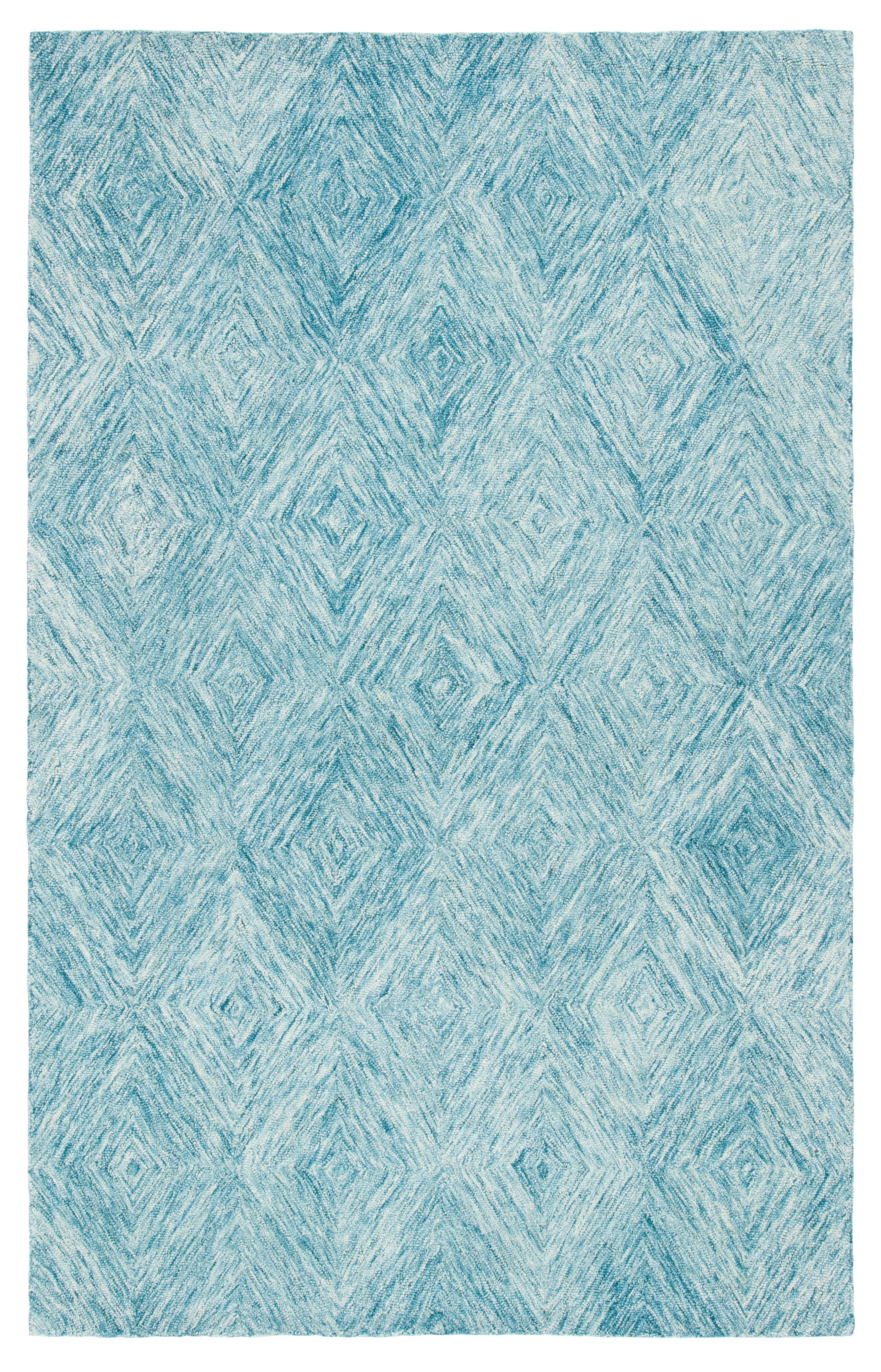 SAFAVIEH Metro Avalon Diamond Area Rug, Light Blue, 4' x 6'