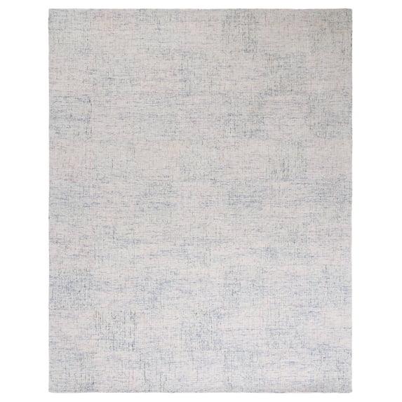 SAFAVIEH Metro Barnes Distressed Area Rug, Blue/Ivory, 3' x 5'