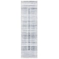 thumbnail image 1 of SAFAVIEH Metro Bayon Bordered Runner Rug, Light Grey/Ivory, 2'3" x 8', 1 of 8