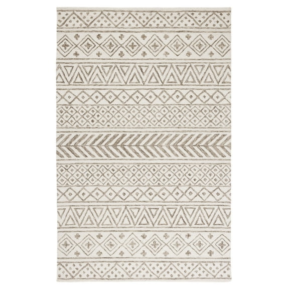 SAFAVIEH Metro Beaumont Southwestern Area Rug, Ivory/Sage, 5' x 8'