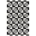 thumbnail image 1 of SAFAVIEH Metro Bertrand Geometric Area Rug, Black/Ivory, 3' x 5', 1 of 8