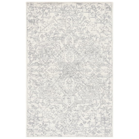 SAFAVIEH Metro Boniface Distressed Area Rug, Beige/Grey, 8' x 10'