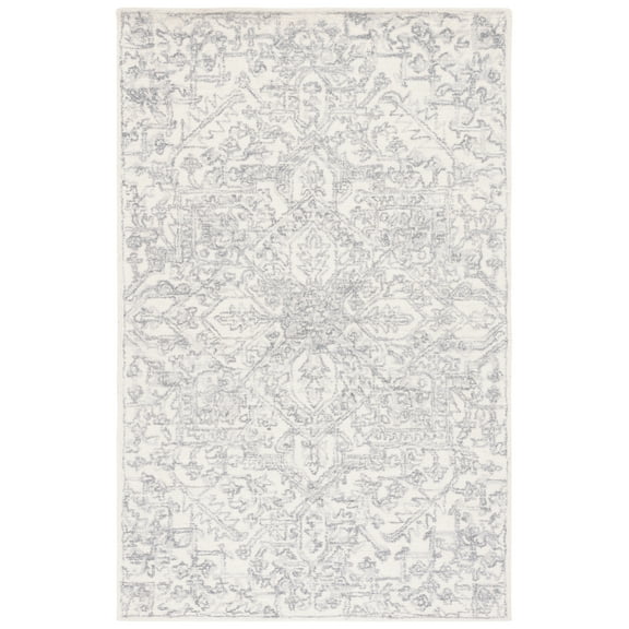 SAFAVIEH Metro Boniface Distressed Area Rug, Beige/Grey, 8' x 10'