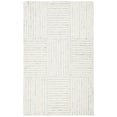 thumbnail image 1 of SAFAVIEH Metro Brenton Geometric Striped Area Rug, Blue/Ivory, 4' x 6', 1 of 8