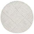 thumbnail image 1 of SAFAVIEH Metro Brenton Geometric Striped Area Rug, Blue/Ivory, 6' x 6' Round, 1 of 8