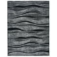 thumbnail image 1 of SAFAVIEH Metro Bridget Abstract Area Rug, Black/Ivory, 9' x 12', 1 of 9