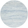 thumbnail image 1 of SAFAVIEH Metro Bridget Abstract Area Rug, Blue/Ivory, 4' x 4' Round, 1 of 9