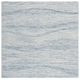 thumbnail image 1 of SAFAVIEH Metro Bridget Abstract Area Rug, Blue/Ivory, 8' x 8' Square, 1 of 13