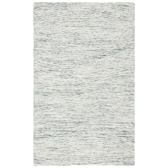 SAFAVIEH Metro Bridget Abstract Area Rug, Dark Grey/Ivory, 2' x 3'