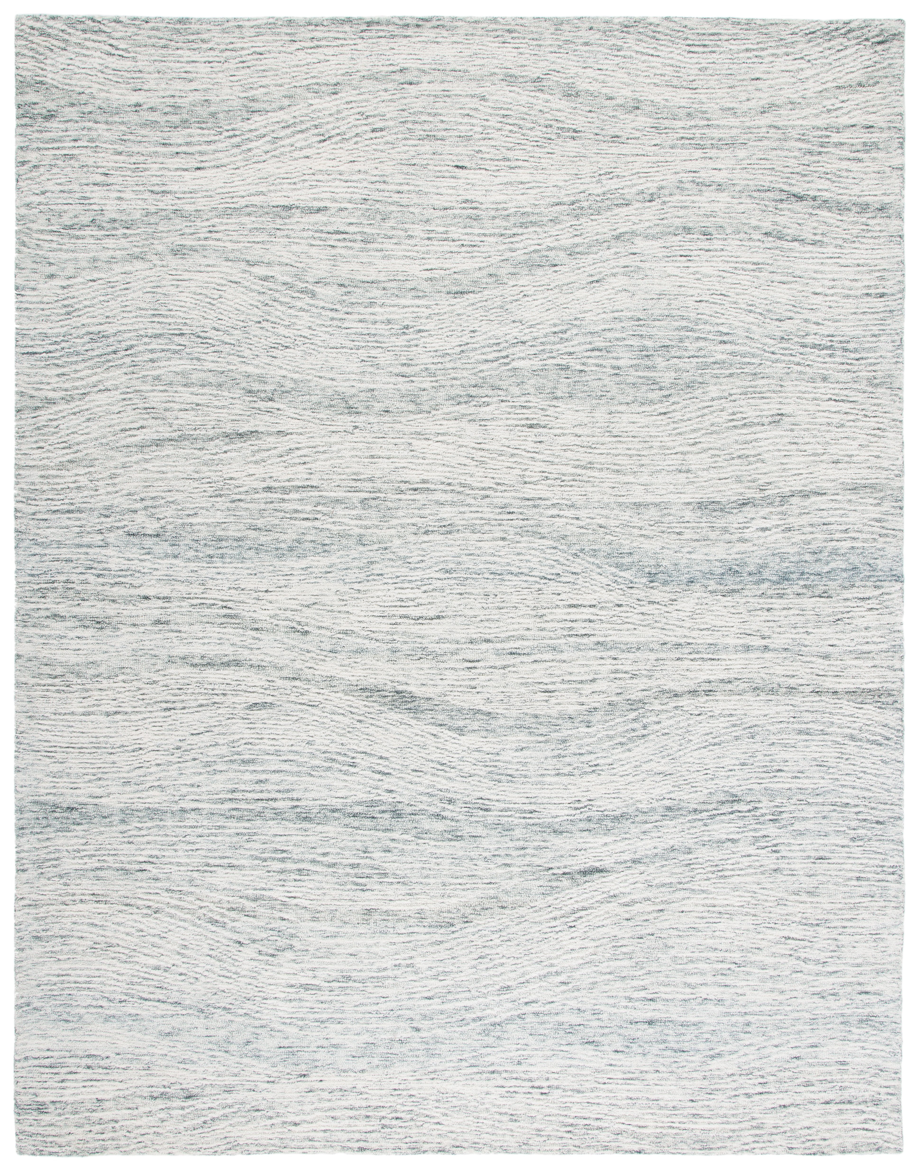 SAFAVIEH Metro Bridget Abstract Area Rug, Dark Grey/Ivory, 9' x 12'