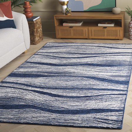 Safavieh Metro Bridget Abstract Area Rug, Navy/Ivory, 8' x 10'