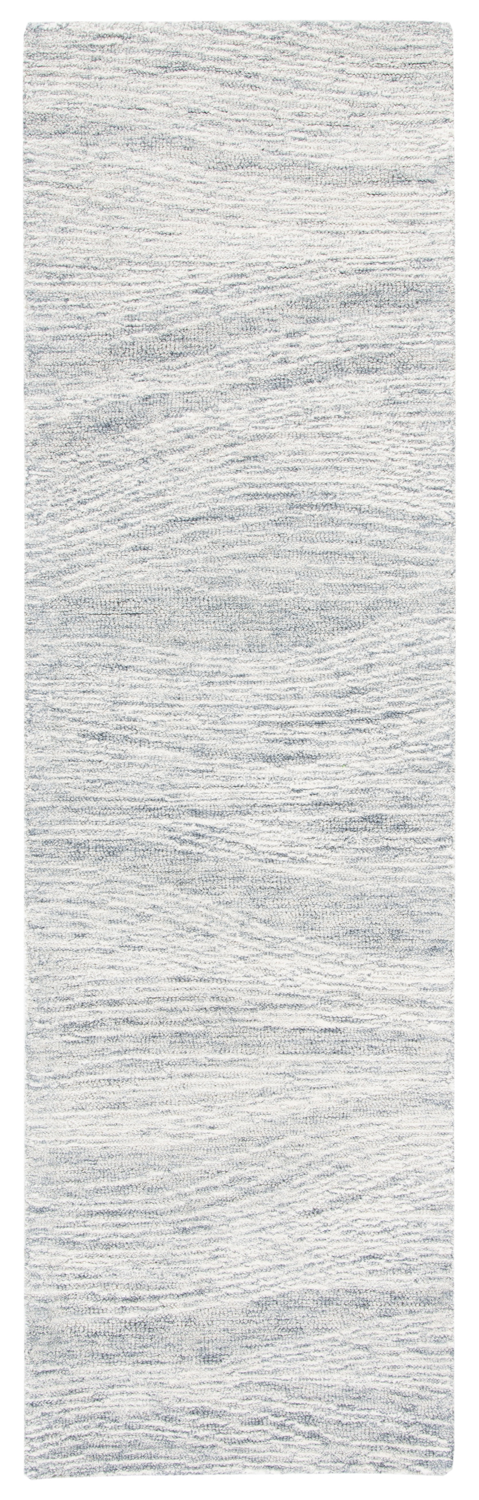 SAFAVIEH Metro Bridget Abstract Runner Rug, Grey/Ivory, 2'3" x 10'