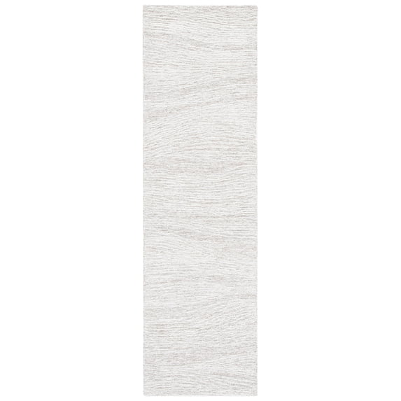 SAFAVIEH Metro Bridget Abstract Runner Rug, Natural/Ivory, 2'3" x 10'