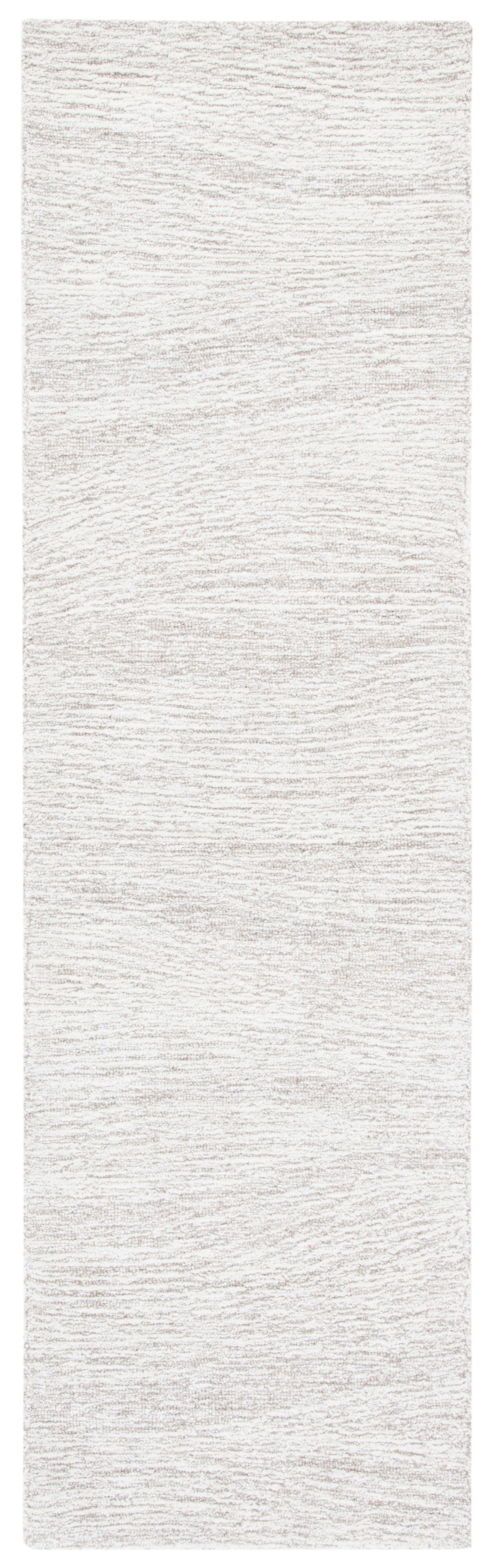SAFAVIEH Metro Bridget Abstract Runner Rug, Natural/Ivory, 2'3" x 16'