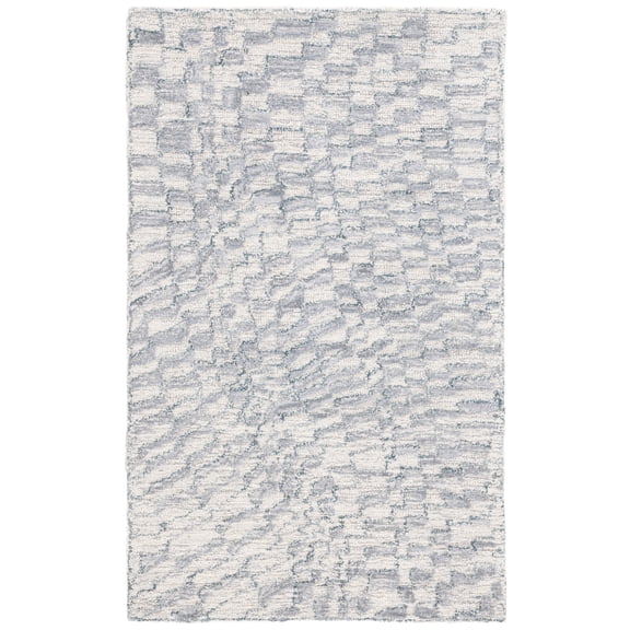SAFAVIEH Metro Brittania Abstract Area Rug, Grey/Ivory, 3' x 5'