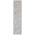 thumbnail image 1 of SAFAVIEH Metro Bronte Diamond Runner Rug, Grey/Light Brown, 2'3" x 9', 1 of 8