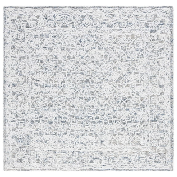 SAFAVIEH Metro Caitriona Medallion Area Rug, Ivory/Beige, 6' x 6' Square