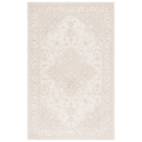 SAFAVIEH Metro Carrissa Medallion Area Rug, Beige/Ivory, 3' x 5'